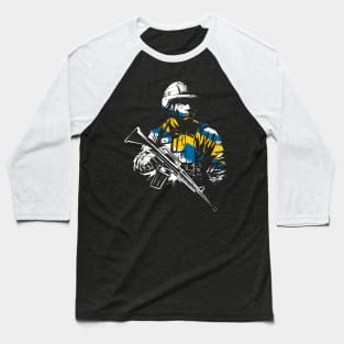 Sweden Military Trooper Baseball T-Shirt